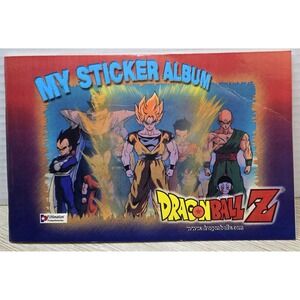 Sandylion Sticker Album for the Anime Series Dragon Ball Z BLANK *Bent Corner
